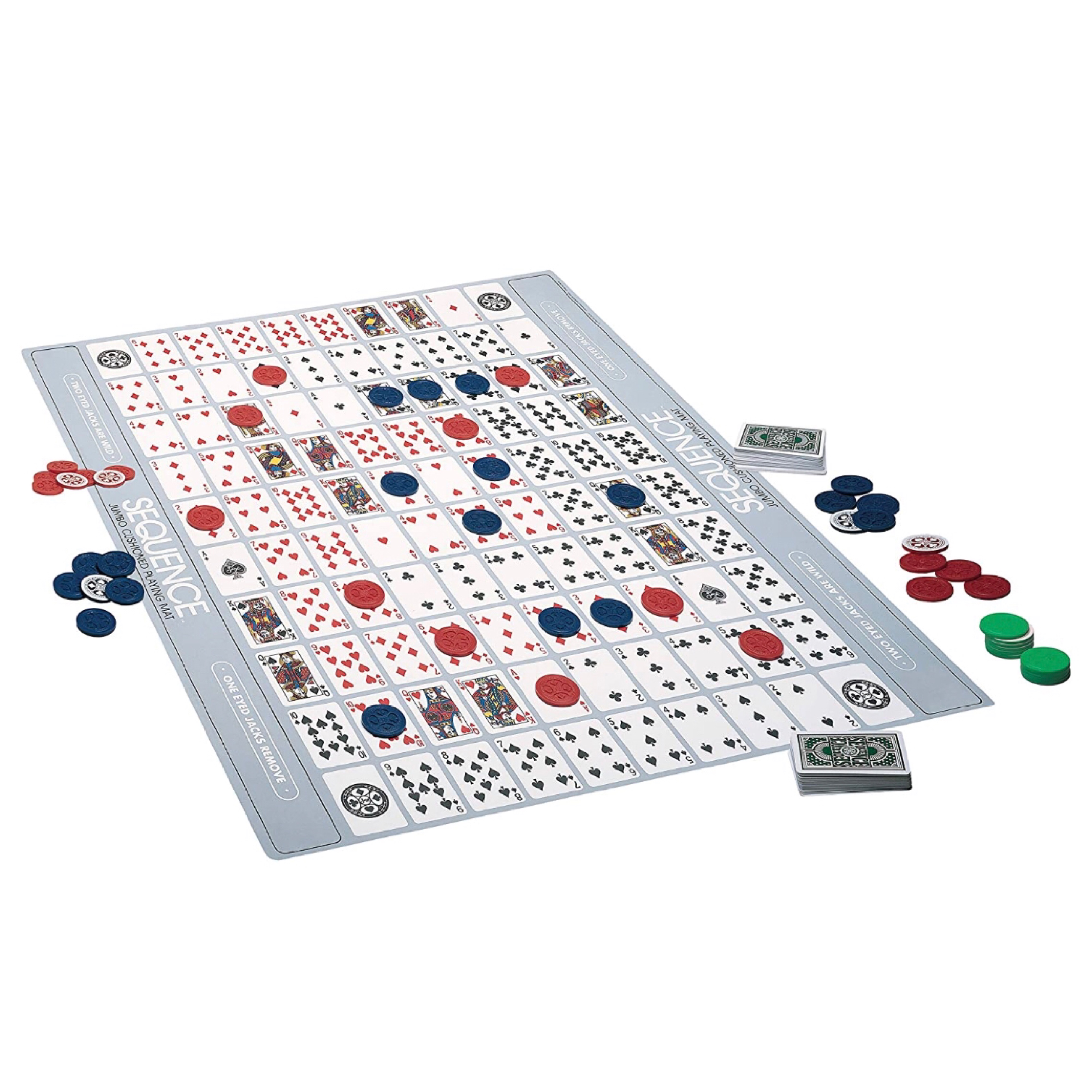 sequence game jumbo mat only